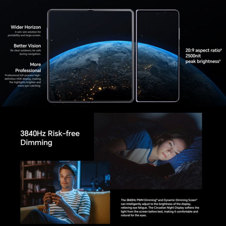 Honor Magic V2 Ultimate 5G, 7.92 inch + 6.43 inch MagicOS 7.2 Snapdragon 8 Gen2 Octa Core up to 3.36GHz, Network: 5G, OTG, Not Support Google Play, 16GB+1TB Honor Magic V2 Ultimate 5G, 7.92 inch + 6.43 inch MagicOS 7.2 Snapdragon 8 Gen2 Octa Core up to 3.36GHz, Network: 5G, OTG, Not Support Google Play, 16GB+1TB